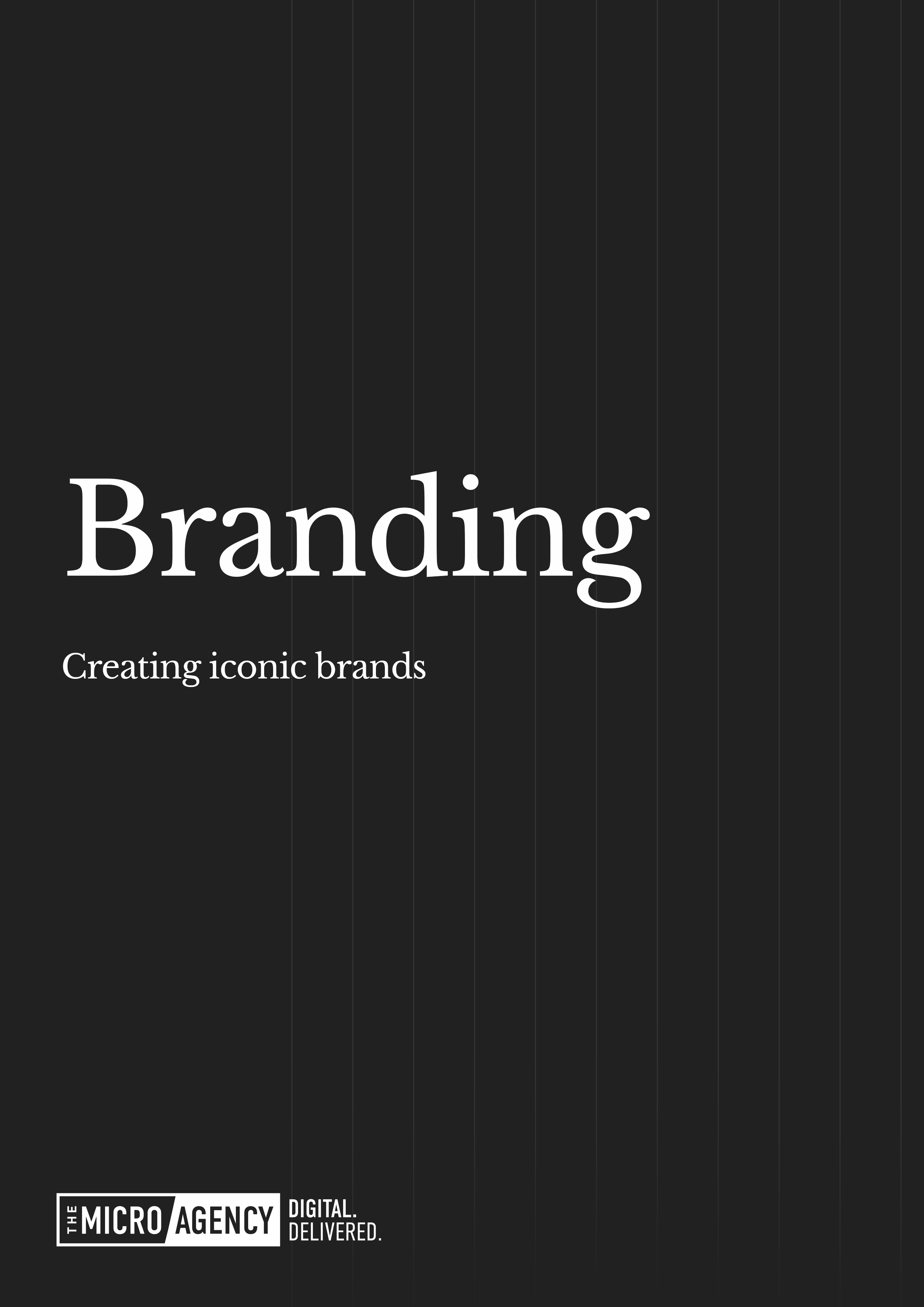 Branding - Creating iconic brands